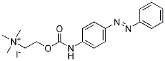 P-PHENYLAZOPHENYL- CARBAMYL CHOLINE IODIDE Struktur