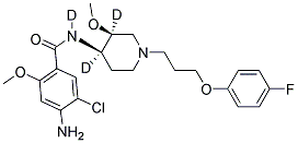 CISAPRIDE-D3 Struktur