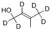 3-METHYL-2-BUTEN-1-OL-D6 Struktur