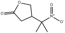 4-(1-METHYL-1-NITROETHYL)TETRAHYDROFURAN-2-ONE Struktur