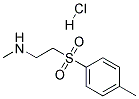 METHYL-[2-(4-METHYLPHENYLSULPHONYL)ETHYL]AMINE HYDROCHLORIDE Struktur