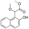 METHYL 2-(2-HYDROXY-1-NAPHTYL)-2-METHOXYACETATE Struktur