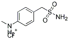 N-METHYL-(4-AMMONIOPHENYL)METHANESULPHONAMIDE CHLORIDE Struktur