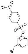 4-(BROMOMETHYL)-2-ADAMANTYL 4-NITROBENZENE-1-SULPHONATE Struktur