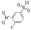 4-FLUORO-3-NITROBENZENESULPHONYL CHLORIDE, TECH Struktur