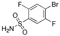 4-BROMO-2,5-DIFLUOROBENZENESULPHONAMID Struktur