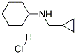 N-(CYCLOPROPYLMETHYL)CYCLOHEXANAMINE HYDROCHLORIDE Struktur