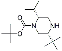 (2R,5R)-1-Boc-5-Tert-Butyl-2-Isopropyl-Piperazine Struktur