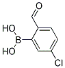 5-Choloro-2-Formylphenyl Boronic Acid Struktur