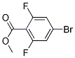 Methyl 4-Bromo-2,6-Difluorobenzoate Struktur