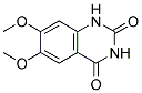 6,7-Dimethoxy-2,4-Diketoquinazoline Struktur