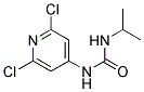 N-(2,6-Dichloropyridin-4-yl)-N'-isopropylurea Struktur