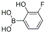 3-Fluoro-2-hydroxybenzeneboronic acid Struktur