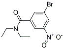 3-Bromo-N,N-diethyl-5-nitrobenzamide Struktur