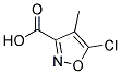 5-Chloro-4-methylisoxazole-3-carboxylic acid Struktur