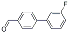 3'-Fluoro-[1,1'-biphenyl]-4-carboxaldehyde Struktur