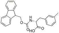 Fmoc-3-Methy-D-Phenylalanine Struktur