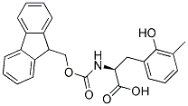 Fmoc-2-hydroxy-3-methyl-L-phenylalanine
 Struktur