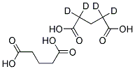 PENTANEDIOIC-2,2,4,4-D4 ACID (GLUTARIC ACID) 99.2% Struktur