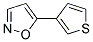 5-THIOPHEN-3-YL-ISOXAZOLE Struktur