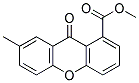 7-METHYL-9-OXO-9H-XANTHENE-1-CARBOXYLIC ACID METHYL ESTER Struktur