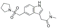 N,N-DIMETHYL-2-[5-(PYRROLIDINE-1-SULFONYLMETHYL)-1H-INDOL-3-YL]-ACETAMIDE Struktur