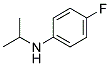 N-ISOPROPYL-4-FLUORO-ANILINE Struktur