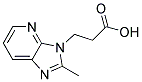 3-(2-METHYL-IMIDAZO[4,5-B]PYRIDIN-3-YL)-PROPIONIC ACID Struktur