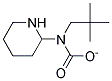 TERT-BUTYL(PIPERIDINE-2-YL)METHYLCARBAMATE Struktur