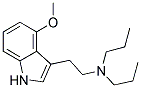 n,n-dipropyl-4-methoxytryptamine Struktur