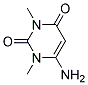 6-Amino-1,3-Dimethyl-1H-Pyrimidine-2,4-Dione Struktur