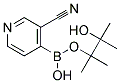 3-Cyanopyridine-4-BoronicAcid,PinacolEster Struktur