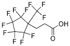 3-[Octafluoro-1-(trifluoromethyl)cyclopentyl]propanoic acid Struktur