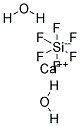 Calcium  fluorosilicate  dihydrate Struktur