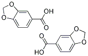 PIPERONYLIC ACID, (3,4-METHYLENEDIOXYBENZOIC ACID) Struktur