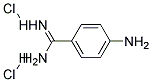 PARA AMINO BENZAMIDINE DI HCL Struktur