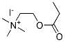 O-PROPIONYLCHOLINE IODIDE Struktur