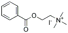 O-BENZOYLCHOLINE IODIDE Struktur