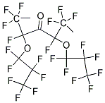 METHYL-PERFLUORO-3-OXAHEX-2-YL KETONE Struktur