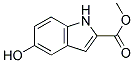 METHYL 5-HYDROXYINDOLE-2-CARBOXYLATE Struktur