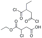 ETHYL SUCCINYL CHLORIDE, (SUCCINIC ACID MONOETHYL ESTER CHLORIDE) Struktur