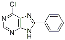 6-CHLORO-8-PHENYL-9H-PURINE Struktur