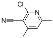 6-CHLORO-5-CYANO-2,4-LUTIDINE Struktur