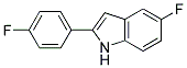 5-FLUORO-2-(4-FLUOROPHENYL)-1H-INDOLE Struktur