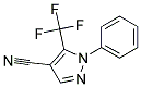 5-(TRIFLUOROMETHYL)-1-PHENYL-1H-PYRAZOLE-4-CARBONITRILE Struktur