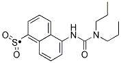 5-(3,3-DIPROPYL-UREIDO)-NAPHTHALENE-1-SULFONYL Struktur