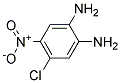 4-CHLORO-5-NITRO-1,2-PHENYLENEDIAMINE Struktur