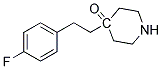 4-[2-(4-FLUOROPHENYL)ETHYL]-4-PIPERIDONE Struktur