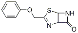 3-(PHENOXYMETHYL)-4-THIA-2,6-DIAZABICYCLO[3.2.0]HEPT-2-EN-7-ONE Struktur