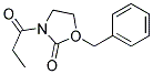 (R)-3-(1-OXOPROPYL)-1-(PHENYLMETHYL)-2-OXAZOLIDINONE Struktur